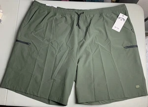 Billabong Big & Tall olivgrüne Freizeit/Komfort Stretch Shorts - Herren 5XB - neu mit Etikett - Bild 1 von 16