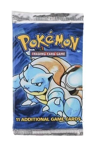 WOTC Pokemon Base Set 1 Unlimited Booster Pack UNWEIGHED UNSEARCHED Blastoise Ar - Picture 1 of 1
