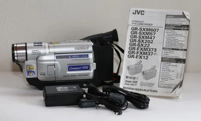 JVC GR-FXM 37 VHS-C Camcorder Videokamera - Bild 1 von 4