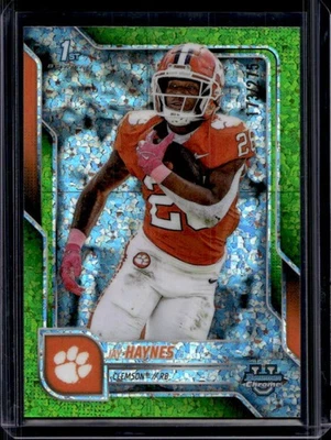 2025 Bowman Chrome U Jay Haynes Lime Green Mini-Diamond Refractor #173/275 - Image 1 of 2