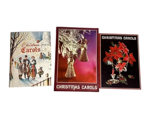 3 Vintage Christmas Carol Traditional Song Booklets,  1 book is penciled lightly - Bild 1 von 7