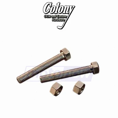 Colony Axle Adjusters for 2000-2007 Harley Davidson FXSTB Night Train - yy Foto 1 de 4