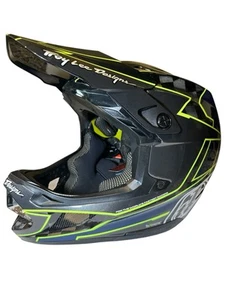 Rare TroyLee D4 CARBON: Graph Gray/Green Size Médium (57-58cm) - Picture 1 of 8