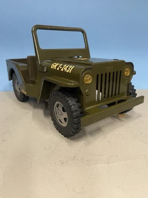 Jeep vintage Tonka GR 2-2431 Army Foto 1 de 4