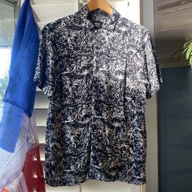 Nuon Shirt Hawaiian Floral Abstract Pattern Relaxed Fit Men S Retro Beach Resort