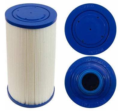 Pleatco PVT25N-P4 Pool Filter Cartridge, 25sqft, 1.5"MPT b, 4.38"D, 7.63"L, 3oz - Image 1 of 4