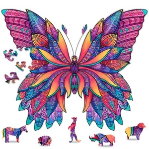 - Animal Wooden Jigsaw Puzzles for Kids (12+ Years) Adult, Teens, Family; Maj... - Picture 1 of 7