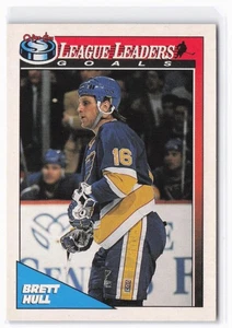 1991-92 Topps Brett Hull #190 St. Louis Blues - Imagen 1 de 2