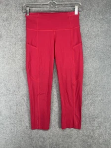 Lululemon Women’s Legging Fast Free High-Rise Legging 19” Sz 4 Pink LW6AKH - Picture 1 of 13