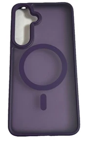 Galaxy S25 Plus Case Shockproof Purple MagSafe Open Box New Unbranded - Picture 1 of 9