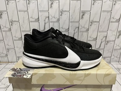 New Nike Zoom Freak 5 TB Basketball Shoes Giannis Black White Mens Kobe KD - image 1 of 4