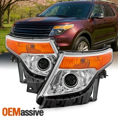 Faros halógenos izquierda+derecha Ford Explorer 2011-2015 11 12 13 14 15 luces Foto 1 de 4