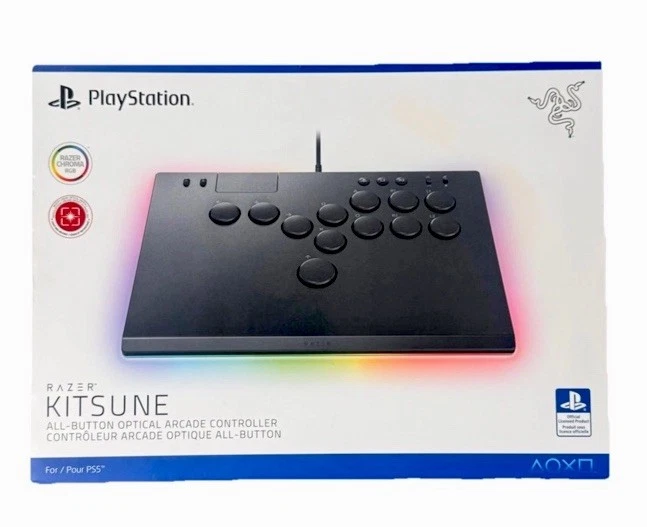Razer Kitsune All-Button Optical Arcade Controller for Playstation