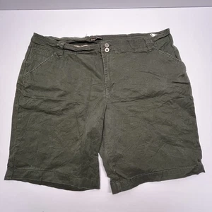 Lee Straight Fit Green Chino Shorts W40 Cotton Summer Smart Casual Y2K - Picture 1 of 7