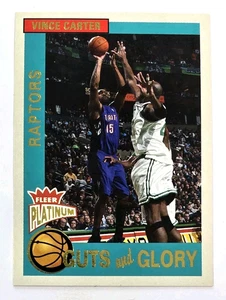 2002-03 Fleer Platinum Vince Carter Guts And Glory Toronto Raptors #9 - Bild 1 von 2