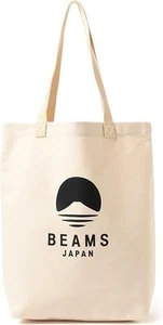 BEAMS JAPAN Original Tote Bag "Mt.Fuji" Made In Japan LTD Limited Tokyo New - Picture 1 of 4