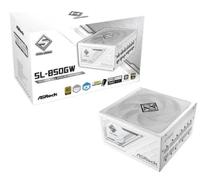 Unidad de fuente de alimentación de PC de 850 W ASRockSteel Legend para GPU de próxima generación, 80PLUS GOLD ATX - Imagen 1 de 9