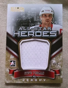 14-15 STEVE YZERMAN LEAF #ASH-06 ITG ALL-STAR HEROES AND PROSPECTS SSP S/N-4/5 - Picture 1 of 2