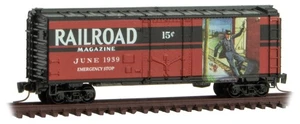 Micro-Trains MTL Z-Scale 40ft Box Car Railroad Magazine Series #4 June 1939 - Picture 1 of 1