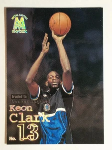 1998-99 SkyBox Molten Metal #74 Keon Clark RC - Picture 1 of 2