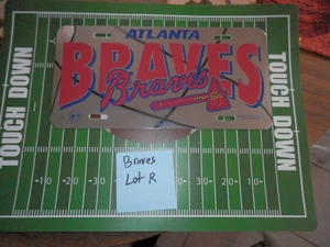 Atlanta Braves Nummernschild Oldtimer 1997 Neu Lot R 90er Jahre - Bild 1 von 10