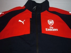 Puma Arsenal Gunners FULL ZIP TRACK SOCCER JACKET SIZE Small - Bild 1 von 4