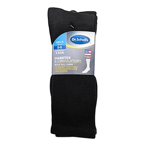 Dr Scholls Mens Diabetes Crew Socks XL - Picture 1 of 2