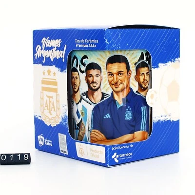OFERTA - Tazas Campeones del Mundo de Fútbol Qatar 2022 Argentina Original Licencia AFA Foto 1 de 4