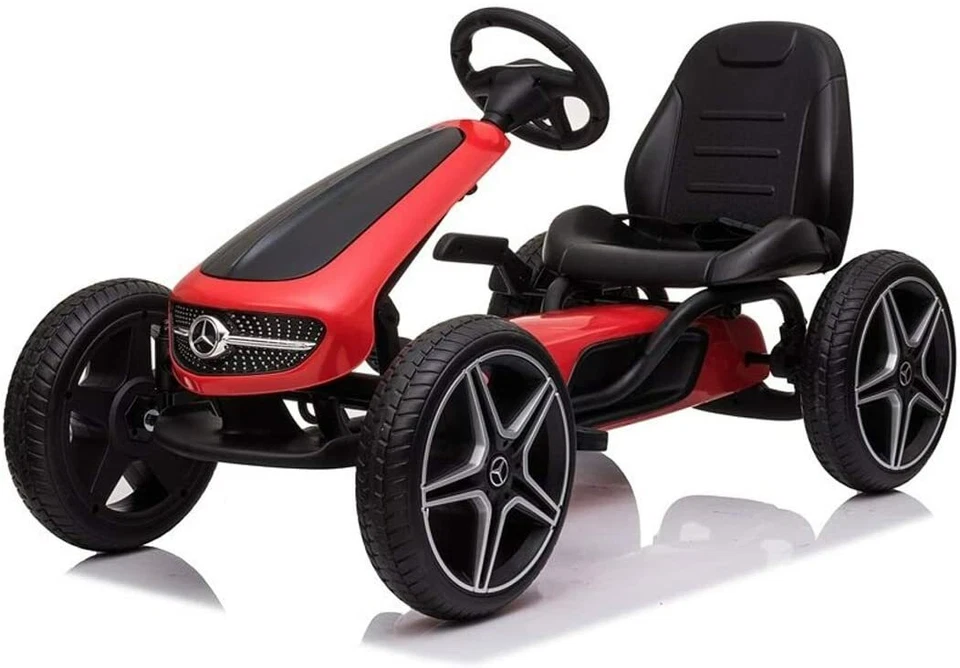 Mercedes Go Kart Tretauto Tretfahrzeug Go-Kart Kinderfahrzeug - Bild 1 von 1