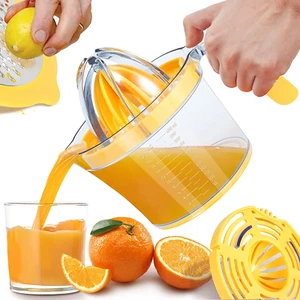Exprimidor Manual Multifuncional Exprimidor de Mano Cómodo Mango de Agarre 21 Onzas NARANJA - Imagen 1 de 7