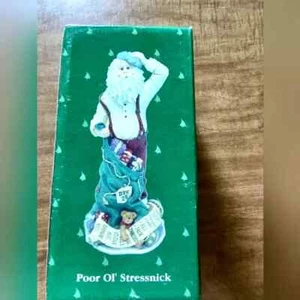 Boyd's Bear Holiday 2004 Poor Ol Stressnick 28015 Santa Figurine 1st Ed #2171 - Picture 1 of 8