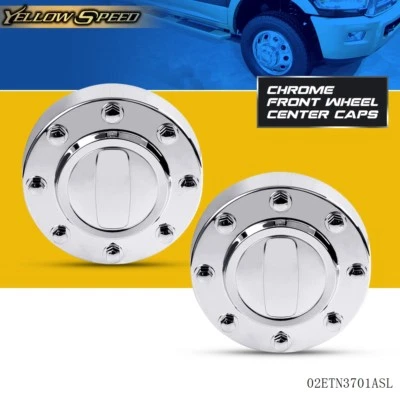 Fit For 2011-2016 Dodge Ram 3500 Front Alcoa Alloy Wheel Center Caps 1-Ton Foto 1 de 4