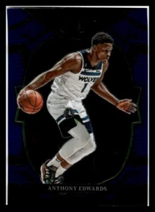 2022 Select Prizm #46 Anthony Edwards Blue NM - Picture 1 of 2