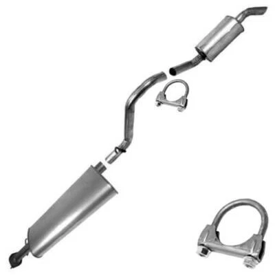 Exhaust Muffler Resonator Kit fits: 2004 2005 Buick Rainier 4.2L - Image 1 of 4