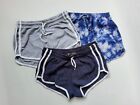 Bundle of 3 Primark Shorts, Size XS, Grey, Navy, Blue Batik