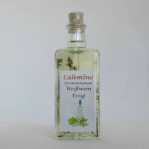 Vinagre limón-timio blanco vino con 3% limón fresco 100ml - Imagen 1 de 1