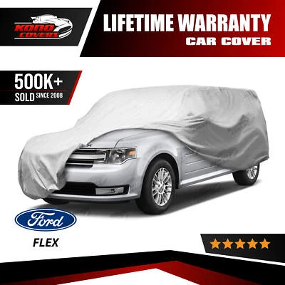 Cubierta de coche Ford Flex 5 capas equipada exterior a prueba de agua lluvia nieve UV polvo solar Foto 1 de 4
