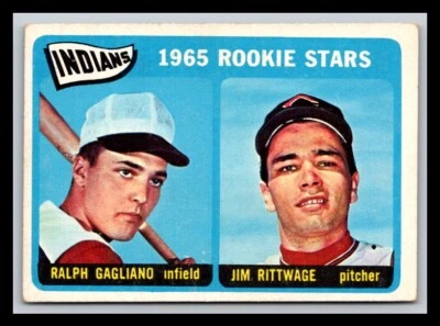 1965 Topps #501 Indians 1965 Rookie Stars VG or Better - Image 1 of 2