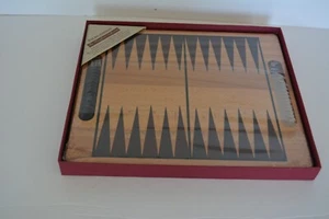 Board Game-Woodfield Backgammon Set-Factory Sealed - Picture 1 of 24