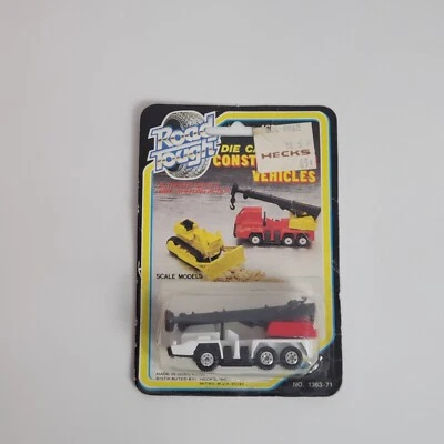 yatming 1/64 No. 1363-71 crane White & Red Made Hong Kong ~ FREE SHIPPING - Image 1 of 4