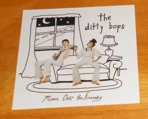 The Ditty Bops Moon Over the Freeway Sticker Promo (square) 4x4 - Picture 1 of 2