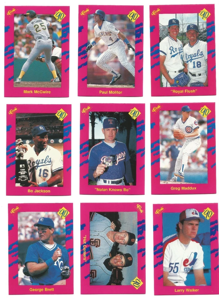 1990 Classic Update Pink Baseball Cards You Pick / Choose - Image 1 of 1