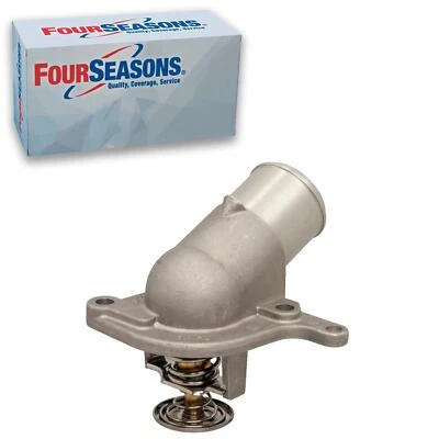 Conjunto de termostato/salida de agua refrigerante 4 estaciones 01-03 Chevrolet Silverado 1500 HD Foto 1 de 4