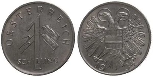 Österreich - Austria 1 Schilling 1934 - XV - Bild 1 von 1