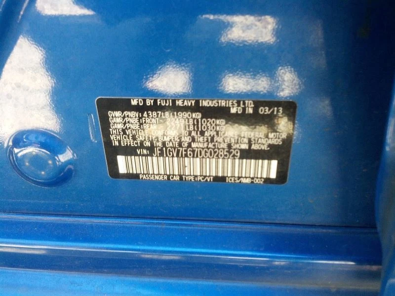 Espejo retrovisor lateral del conductor Power Turbo sin calefacción compatible con 08-14 IMPREZA 1279380 Foto 1 de 4