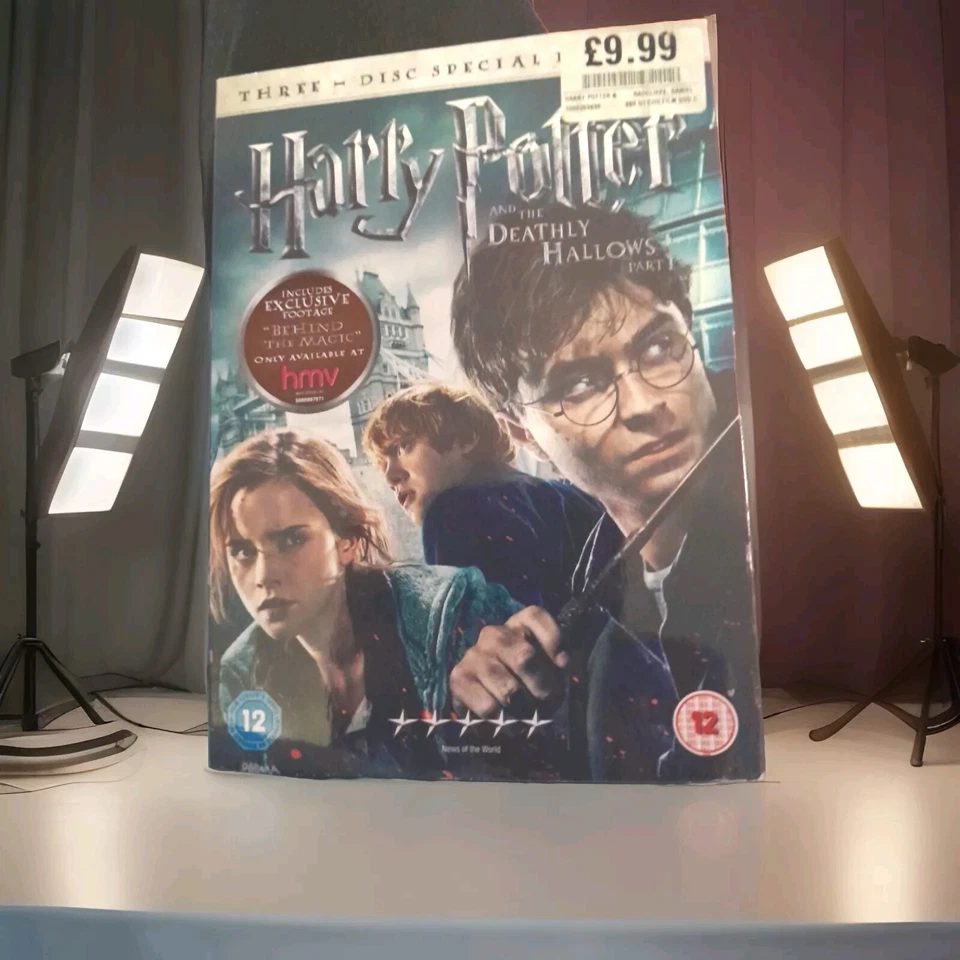 Harry Potter And The Deathly Hallows Pt 1 (DVD, 2011) 3 Disc Special Edition.  - Image 1 of 1