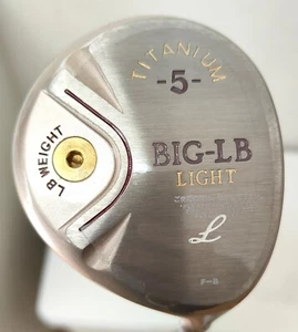 2STAR Ladies HONMA BIG-LB 5W 17.0 L-Flex FEATHER WEIGHT TITANIUM CARBON - Picture 1 of 5