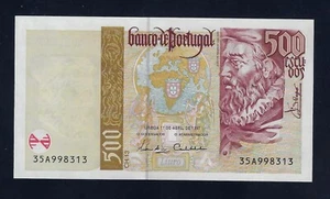 PORTUGAL 500 Escudos APRIL 1997 P-187 UNC - Picture 1 of 2