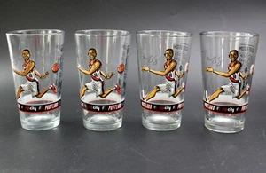Set of 4 -Nicolas Batum #88 Rip City Portland Trail Blazers Collector Beer Glass - Picture 1 of 4