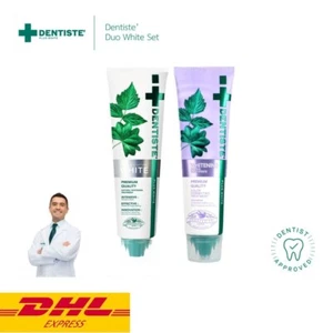 Dentiste Purple Whitening Toothpaste + Premium & Natural White 100 g SET 2pcs - Picture 1 of 10